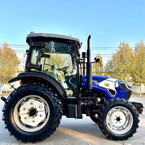 Trator agrícola chinês de 110 HP com preço barato no México, Peru, Brasil, Chile e Equador