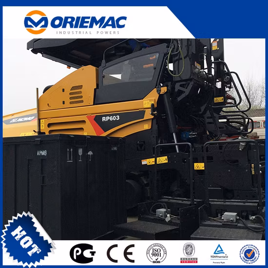 Nova pavimentadora de concreto asfáltico RP602 6m