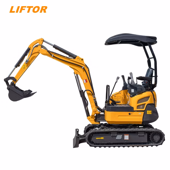 Hitachi/Japão/Zoomlions/Sunward Carregadeira de rodas Mini escavadeira hidráulica de esteiras Trator rebocável Retroescavadeira escavadeira preço para venda